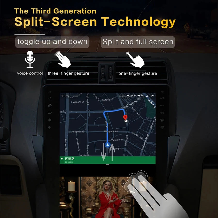 Android Carplay For Toyota Land Cruiser LC76 LC70 LC75 LC71 LC78 LC79 2005-2020 Stereo Car