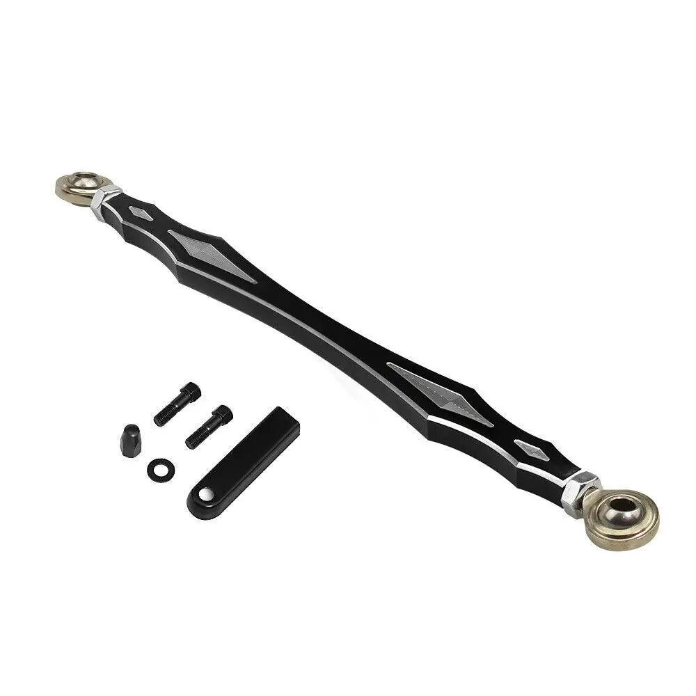 Black Motorcycle Gear Shift Linkage Shift Levers For Harley Touring Street Glide Electra Glide S - Automotive LED Light