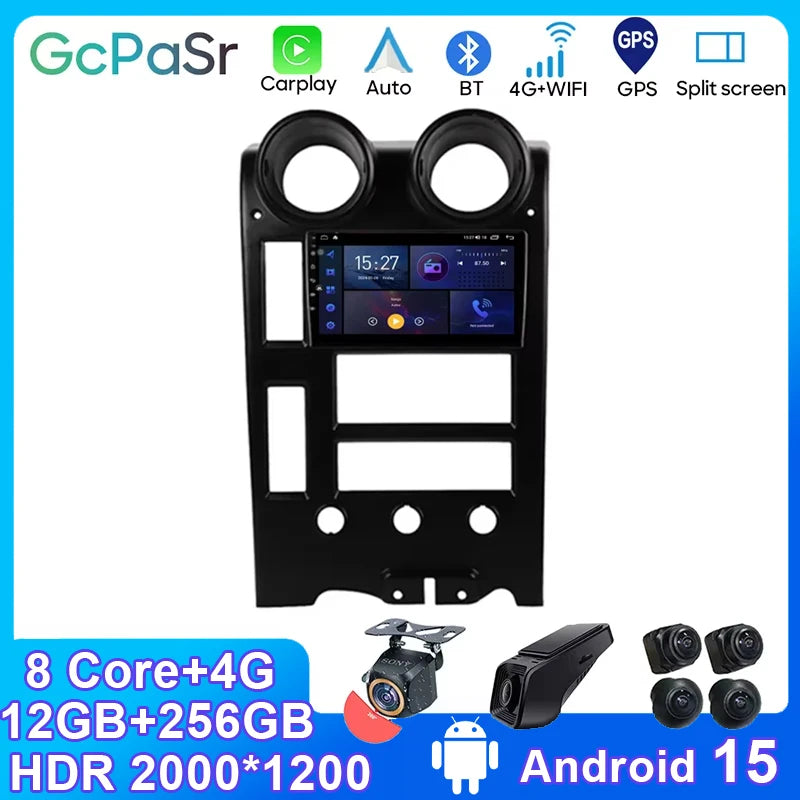 Android Radio For Hummer H2 2002 - 2007 Car Video Multimedia Player Autoradio GPS Navigati