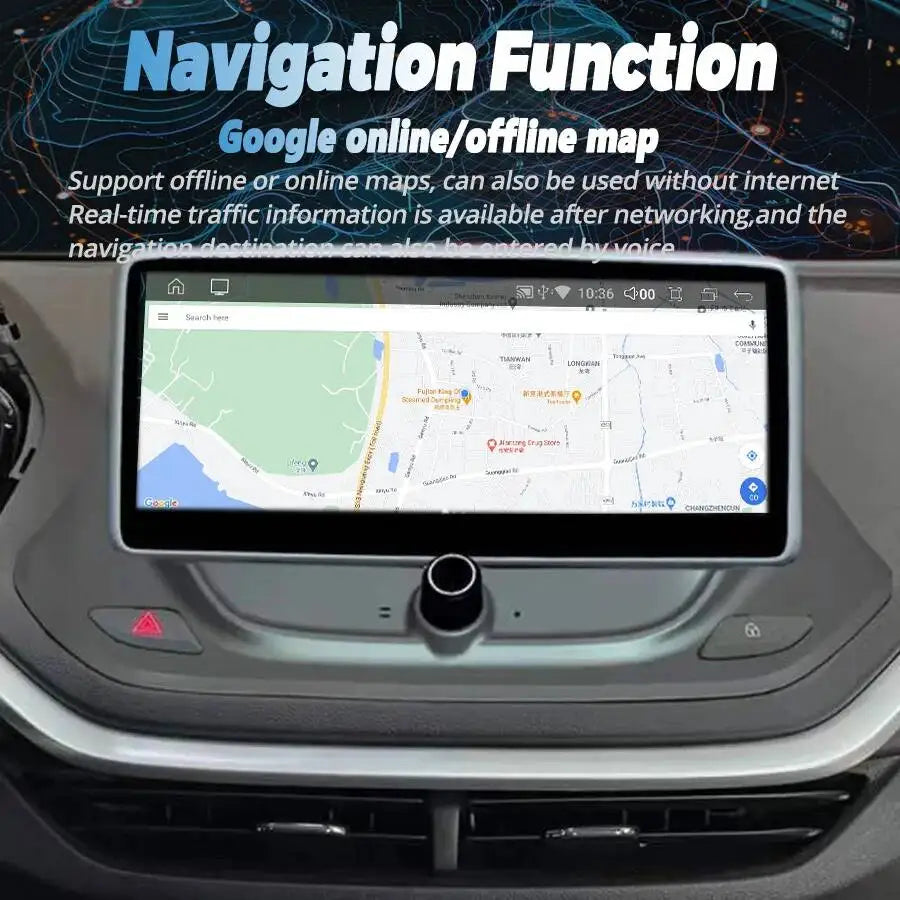 Multimedia Video Player Carplay Car GPS Stereo Head Unit Bluetooth 10.25" Android For Chev