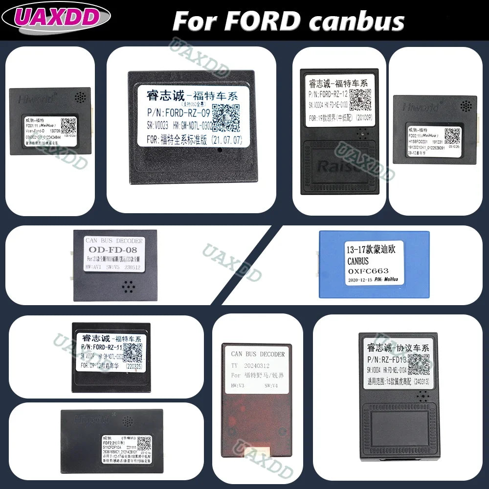 FOR FORD decoder canbus box Transit F150 Territory Mondeo KA Escort Edge Fiesta FOCUS Kuga
