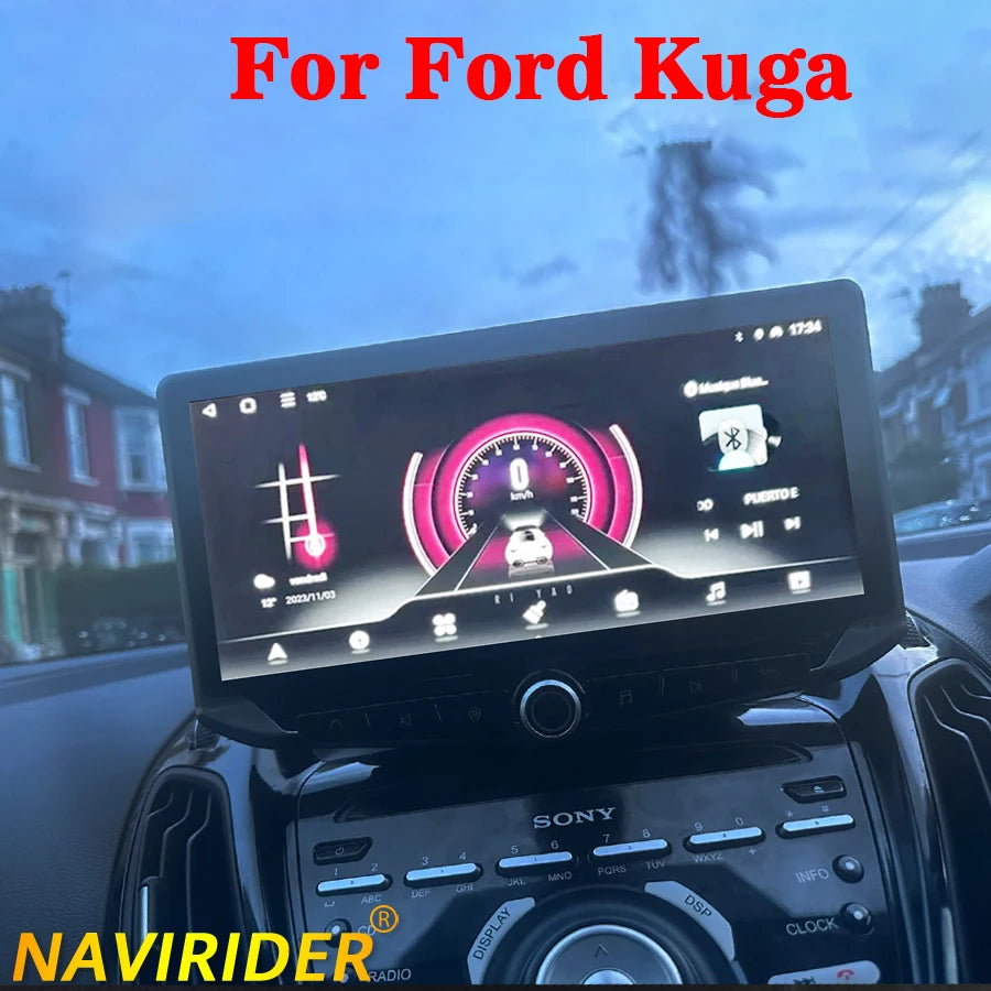 For Ford Kuga 2 Cmax C-max Escape 3 2012-2019 Car Radio Multimedia CarPlay Navigation GPS