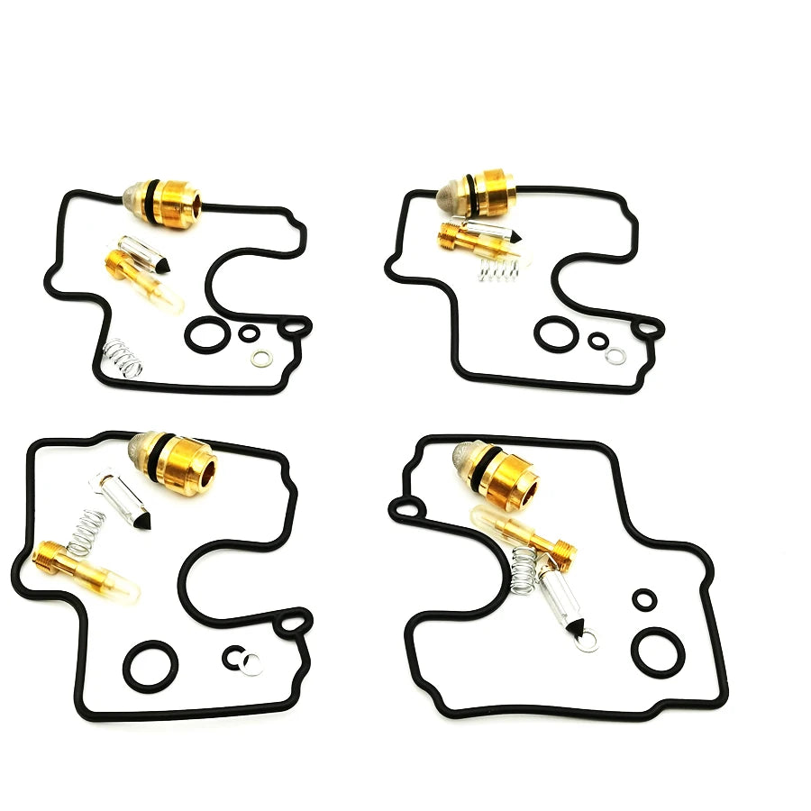 4 Sets Motorcycle Carburetor Repair Rebuild Kit for YM YZF-R1 ATV1998-2001