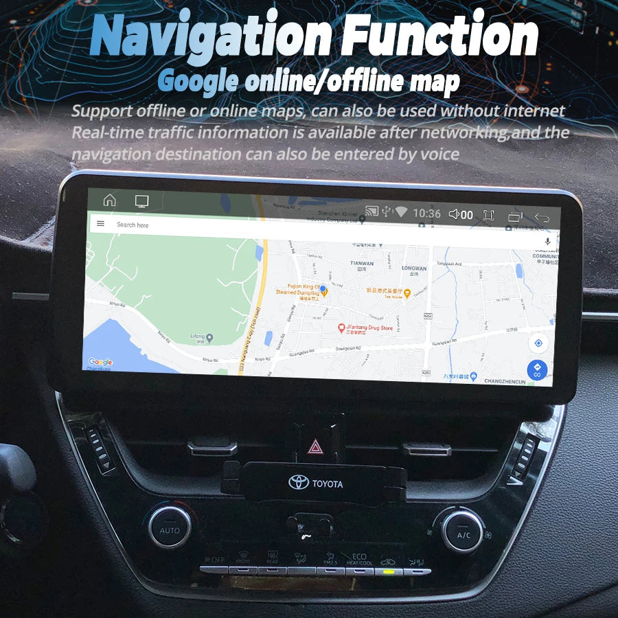 12.3" Car Radio Android Screen CarPlay For Suzuki Swace 2021 Toyota Corolla ts gr sport 20
