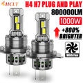 H4 LED Headlight Ampoule Led H7 Canbus Super Bright 9003 HB2 Car Motorcycles Lamp 6000K Sp