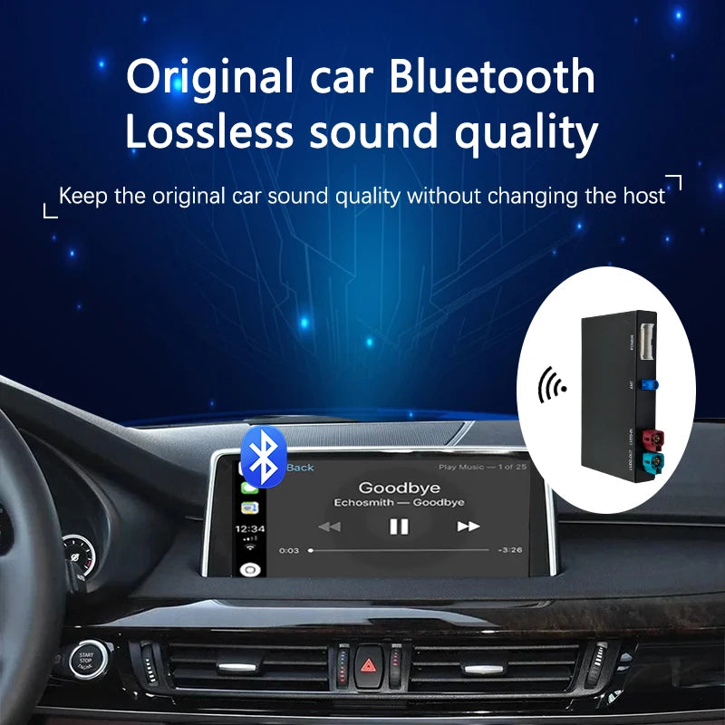 Wireless CarPlay Android AUTO for BMW NBT/CIC System 1 2 3 4 5 6 7 Series X1 X3 X4 X5 X6 M