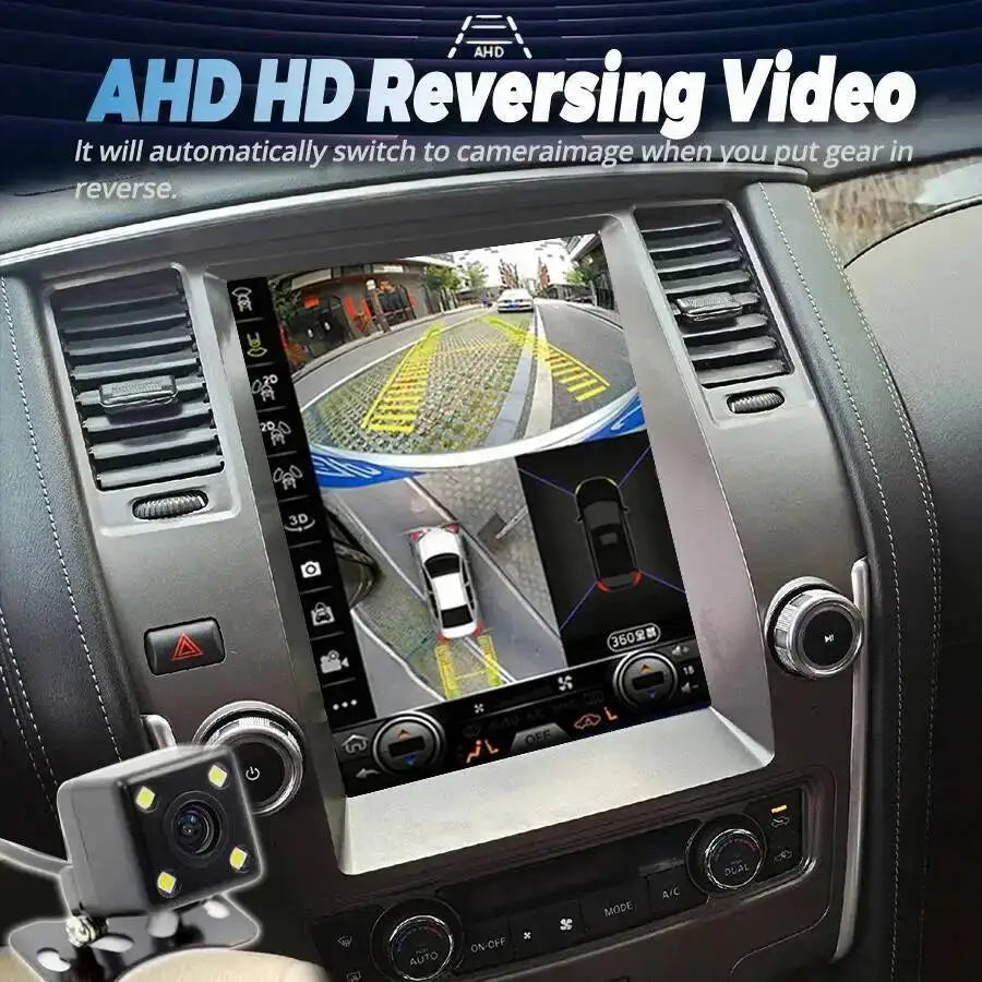 Navigation Auto Multimedia Video Player For Nissan Patrol Y61 2016-2018 Android 15 GPS 192