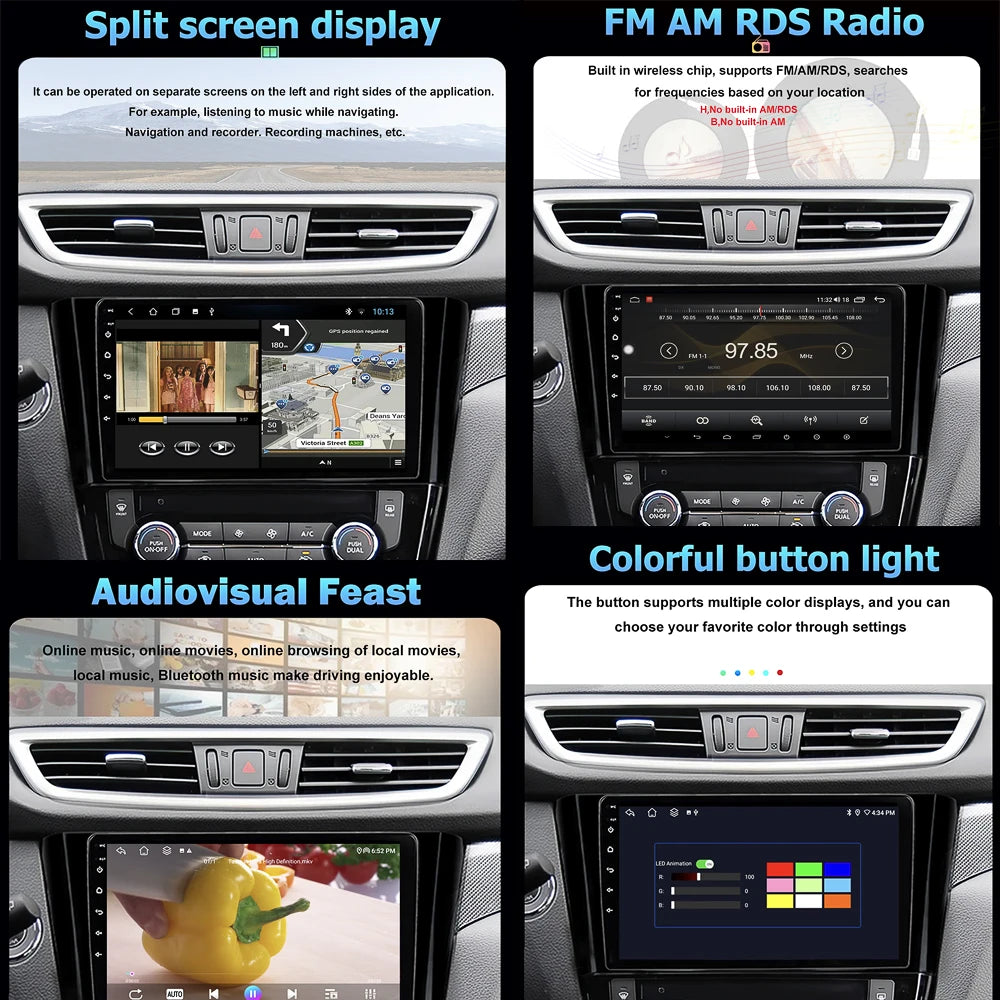 For BMW X5 E53 E39 7'' Android 16 Auto Car Radio Stereo Multimedia Navigation GPS Video Pl
