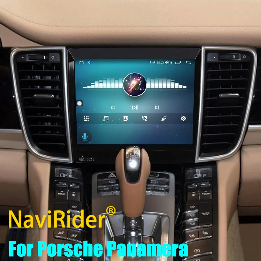 Carplay Car DVD Player Android 15.0 8Core Radio For Porsche Panamera 2010-2016 Car 2din Mu | AUTOKITSHOP