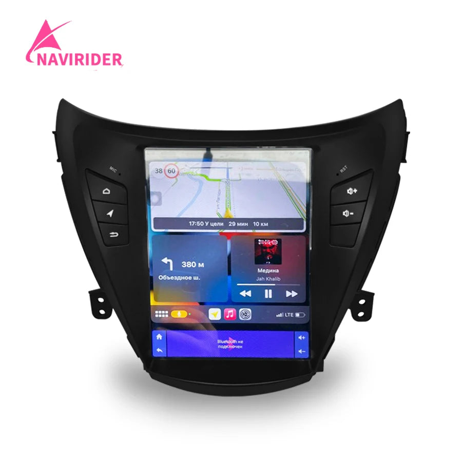 NaviRider Android 14 Car Multimedia Video Player GPS For Hyundai Elantra MD 2012 I35 Avant | AUTOKITSHOP