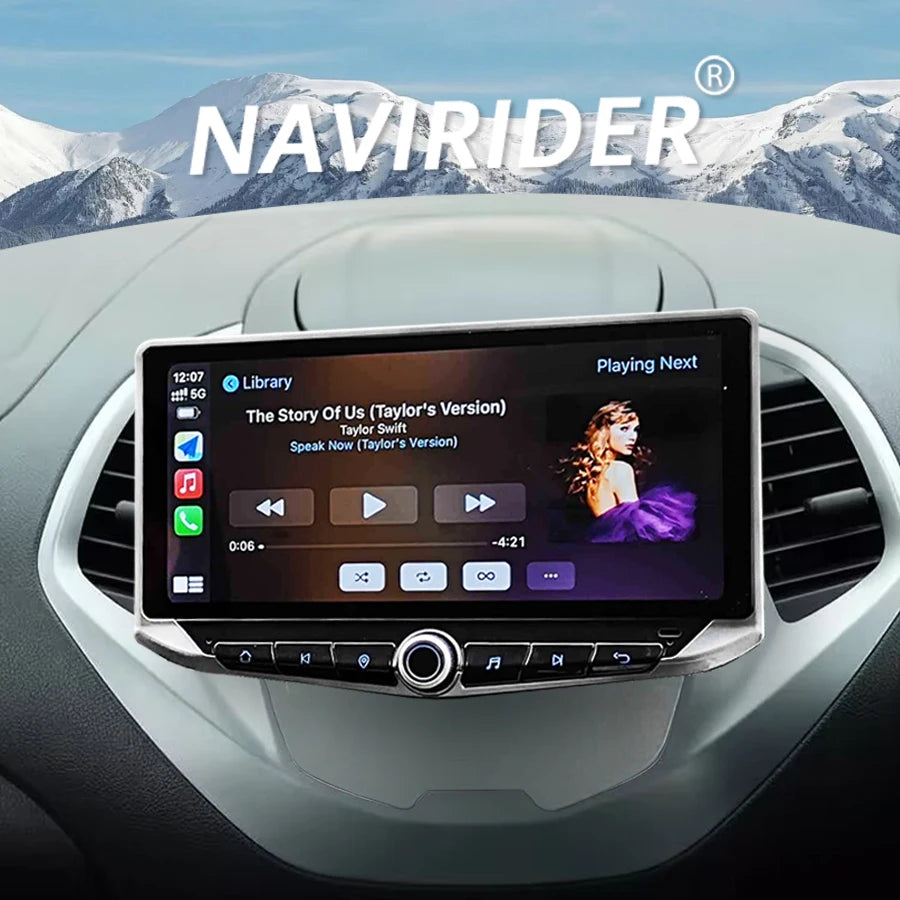 10.88inch Android Screen For Ford Figo KA 2015 2016 2017 2018 Car Radio Video Multimedia D