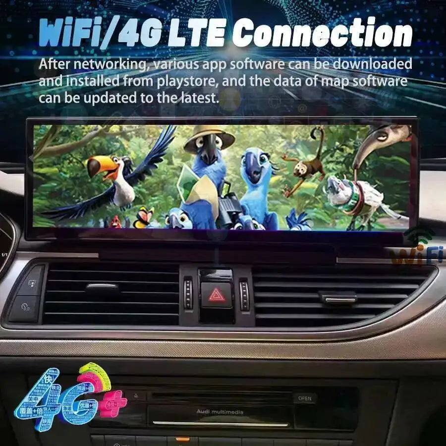 14.9inch Car Radio Wireless CarPlay For AUDI A6L 2012-2018 Android Auto Multimedia Video S | AUTOKITSHOP