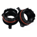BEVINSEE 2pcs H7 LED Headlight Adapters Holders Lamp Base For Mercedes-Benz SLK Class SLK2