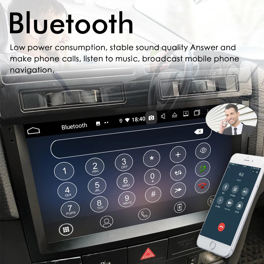 Android 13 AI Voice Car Radio 8+128GB GPS Navigation Stereo For VW Volkswagen Touareg 2002