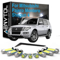 LED Bulb Interior Plate Light Kit For Mitsubishi Pajero Montero Shogun 4 MK4 V93 V97 V98 2