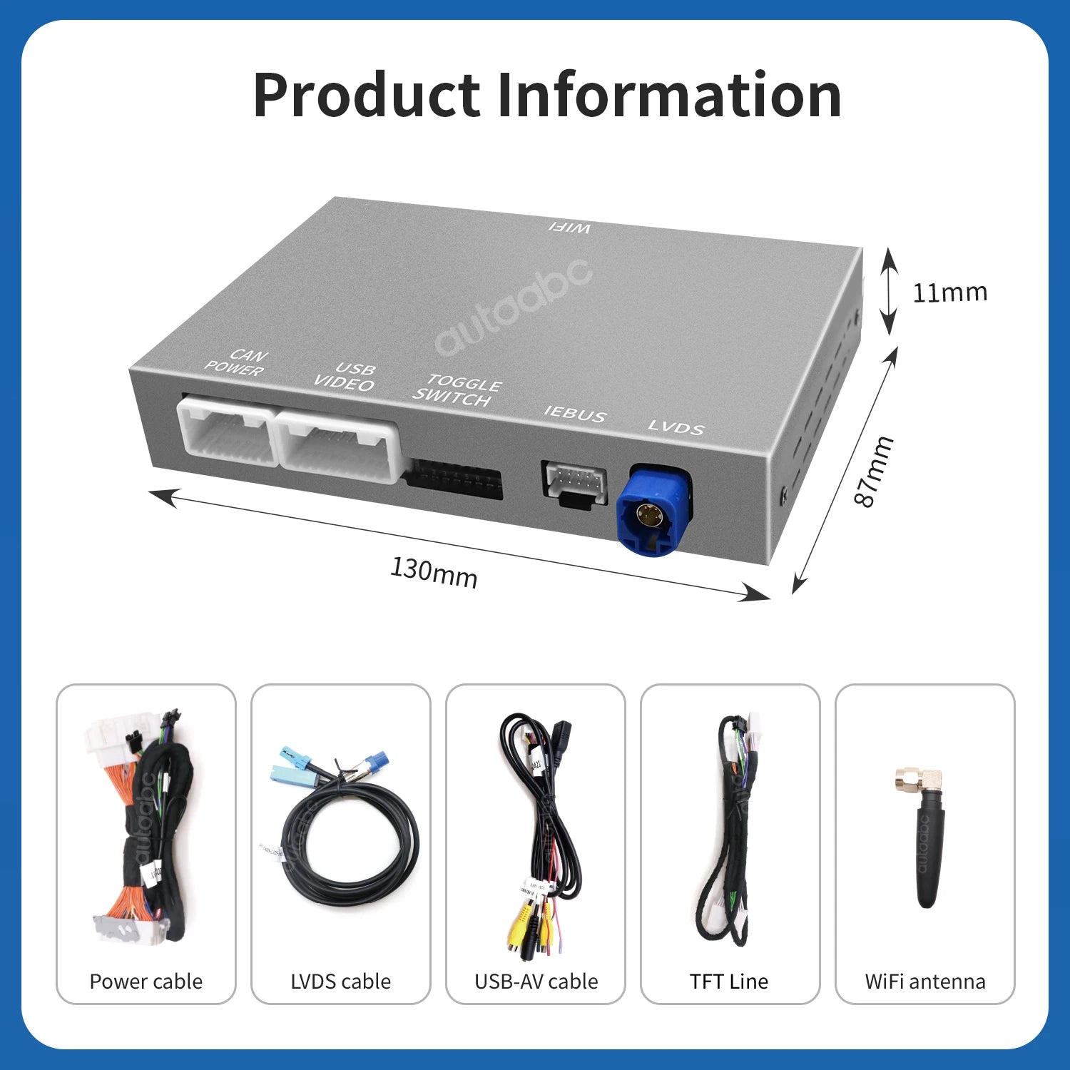 Wireless CarPlay Android Auto Retrofit Kit For Toyota Land Cruiser LC200 2013-2015 with Ai | AUTOKITSHOP