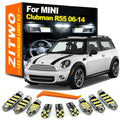 AutoKitShop 14Pcs Car Bulb Accessories For Mini R55 Clubman 2006- 2010 2011 2012 2013 for Mini R55 2006-2010 - Canbus LED Car
