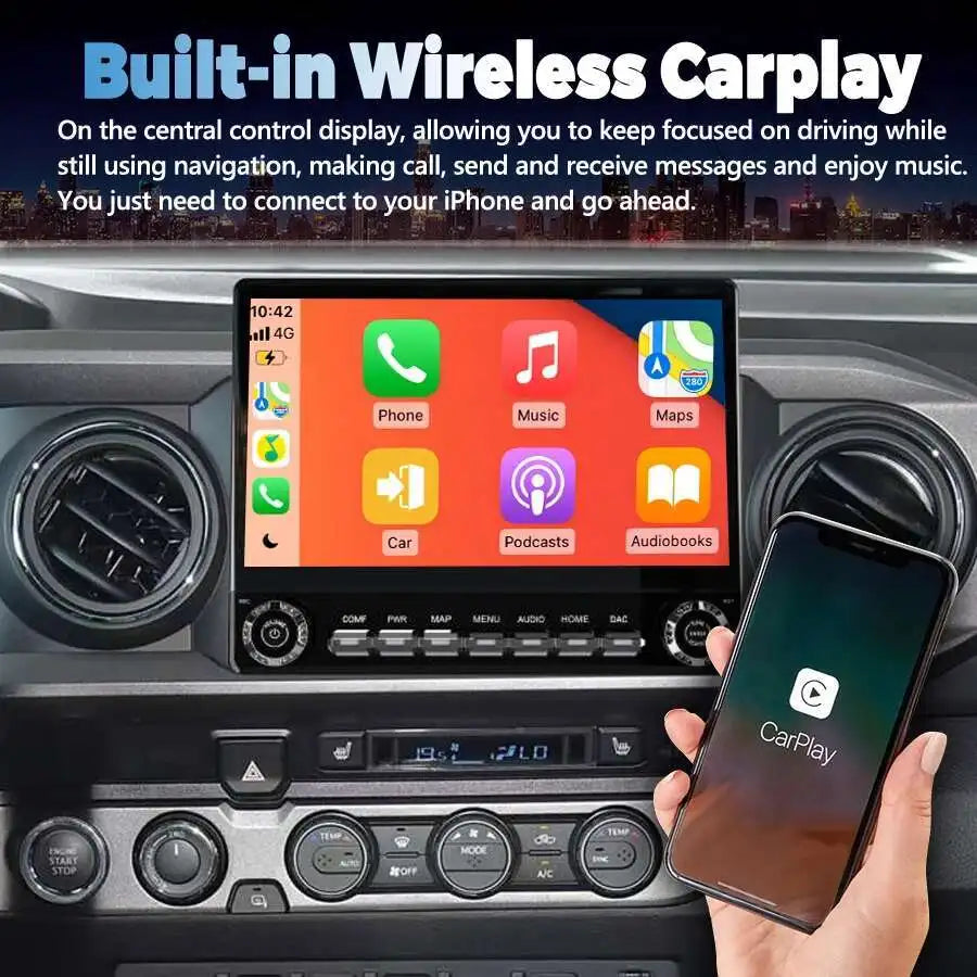 11.2inch For Toyota Tacoma 2014-2022 Android 13 Multimedia Player Carplay Car GPS Auto Rad