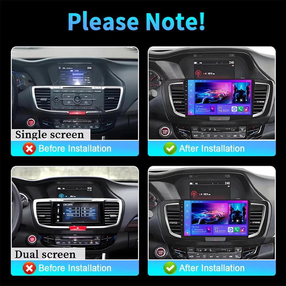 Wireless Carplay Android Auto For Honda Accord 9 2.0l 2.4l 2012 2013 2015 2016 2018 Carpla | AUTOKITSHOP