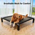 Pet Supplies Foldable Dog Bed All Season Large and Small Dogs Camp Bed Detachable Waable Militar - Automotive LED Light