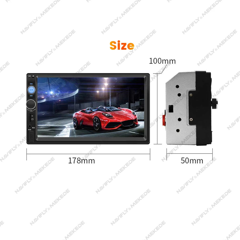ND1 7 Inch HD Touch Screen 7810B Intelligent System Car Multimedia MP5 Player For Universa