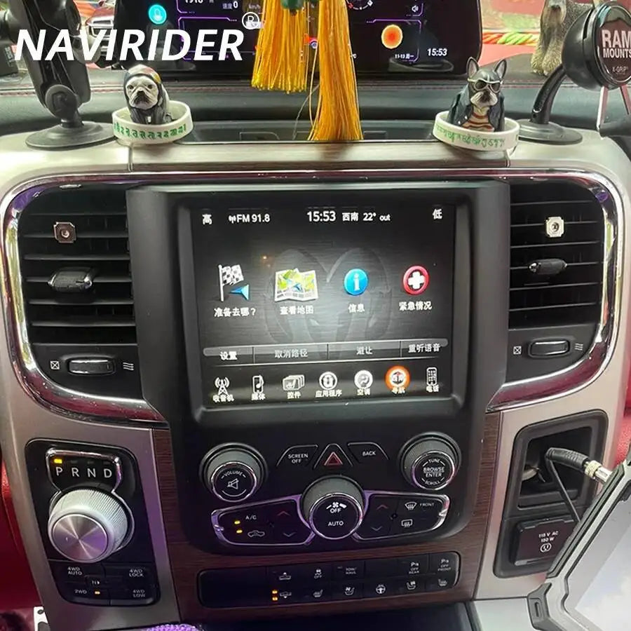 Screen Car Radio For Dodge RAM 1500 2500 3500 2013 2018 Stereo 8.4inch Android 15 Caplay M