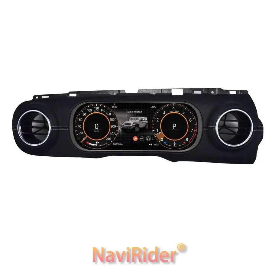 Cluster Map Display12.3inch Multiple Colorful UI High Definition Panel For Jeep WRANGLER 2
