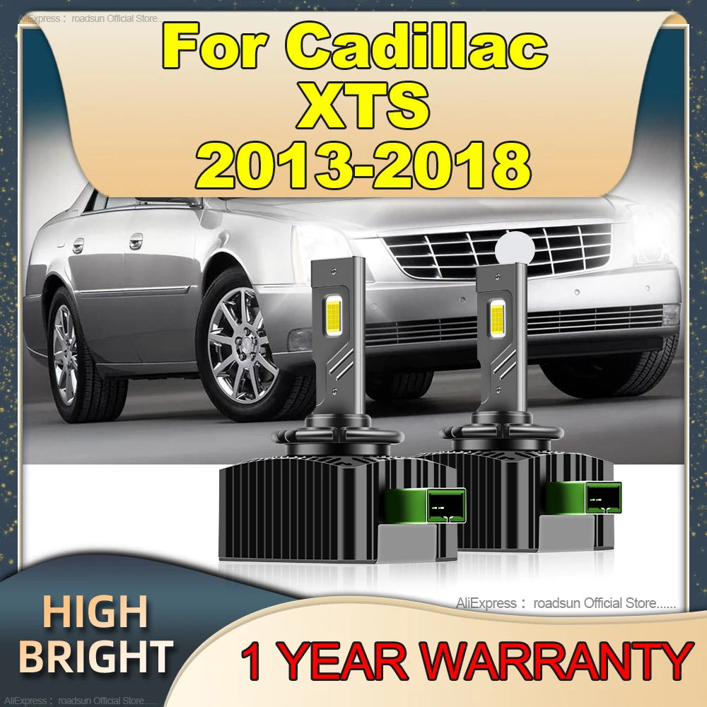 LED Headlights D3S 110W High Power 6000KCSP Chip Automotive Bulbs HID Lamp For Cadillac XT