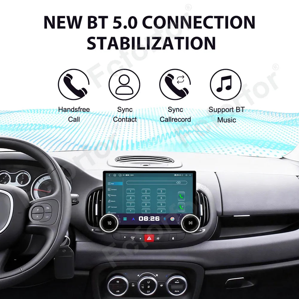 Android 15 Smart Car Stereo 11.5 Inch HD Large Screen Wireless CarPlay GPS Navigation Mult