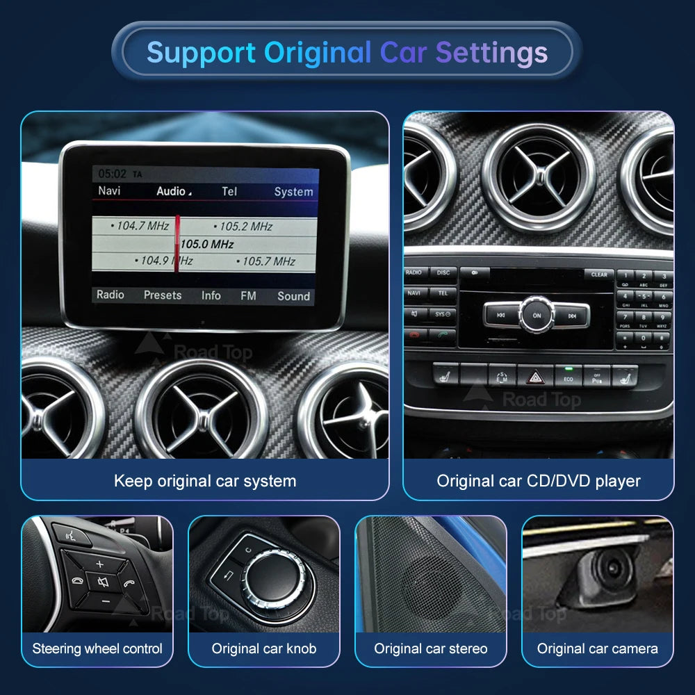 CN Multimedia Display For Benz A B CLA GLA W176 W463 W246 2013-2015 NTG4.5 Touch Screen Wi | AUTOKITSHOP
