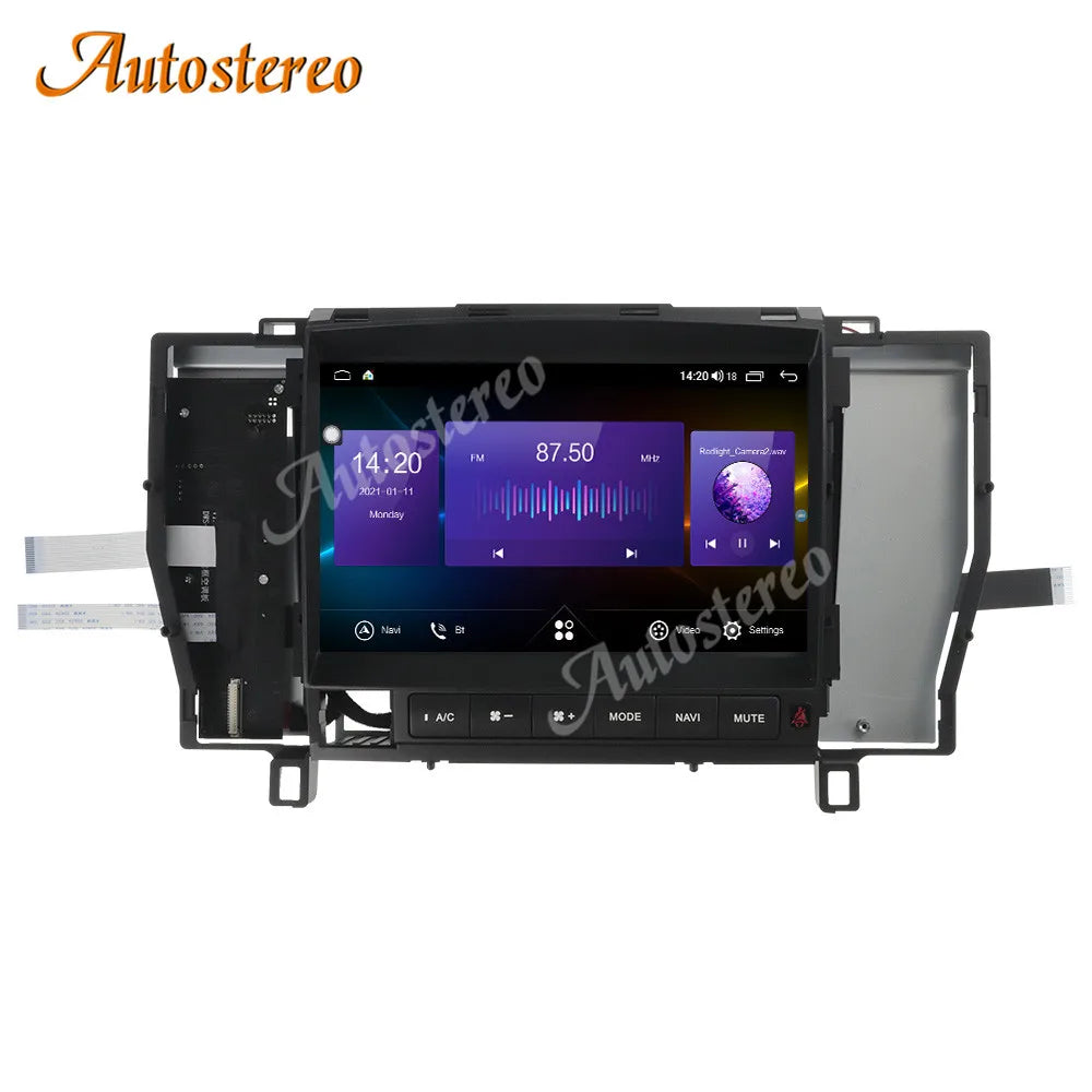 9 inch Carplay Vehicle Android 14 Car GPS Navigation Head Unit For TOYOTA CROWN 12th 2003-