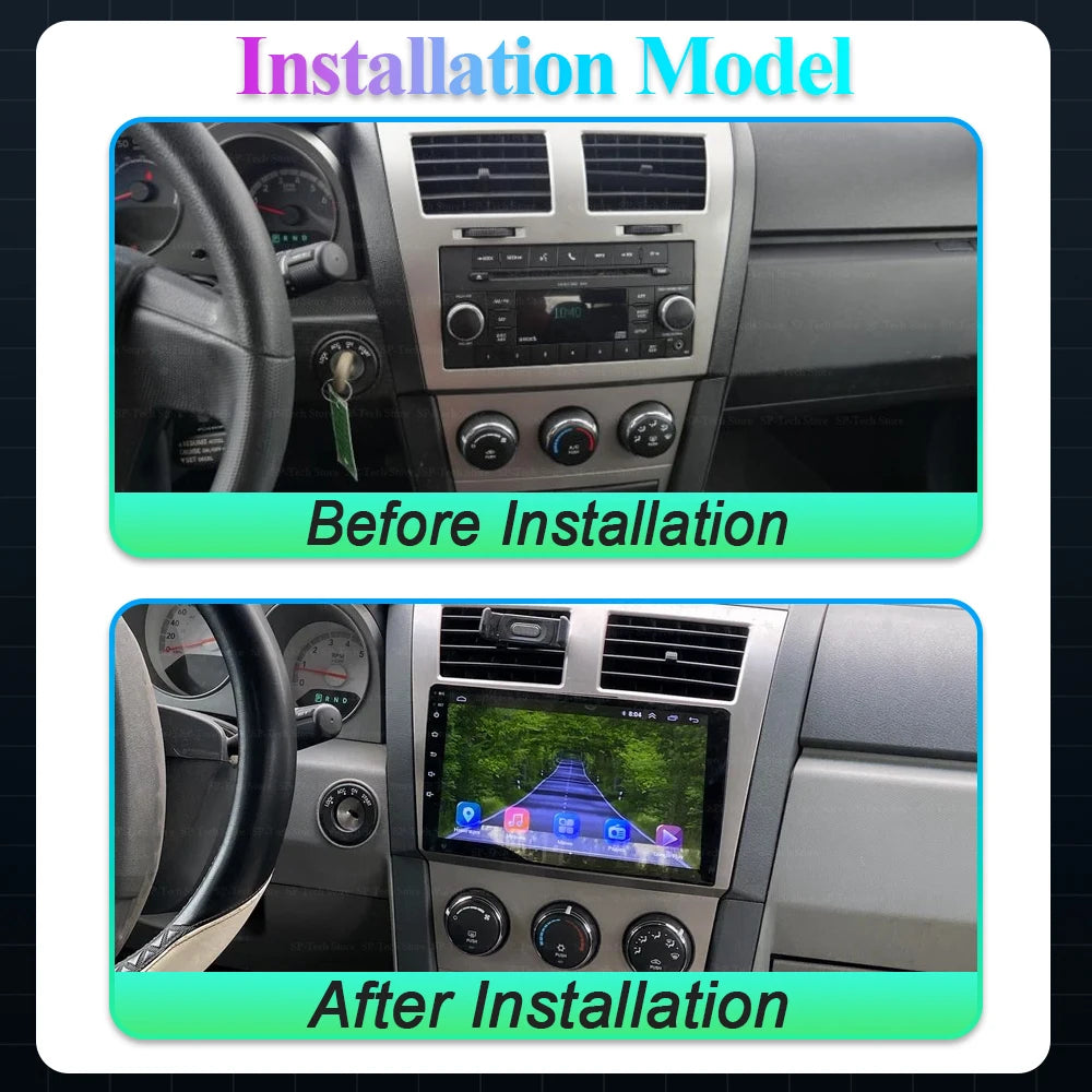 Car Radio Carplay For Dodge Avenger Js 2007-2010 For Dodge Nitro 2006-2011 Navigation Gps  | AUTOKITSHOP