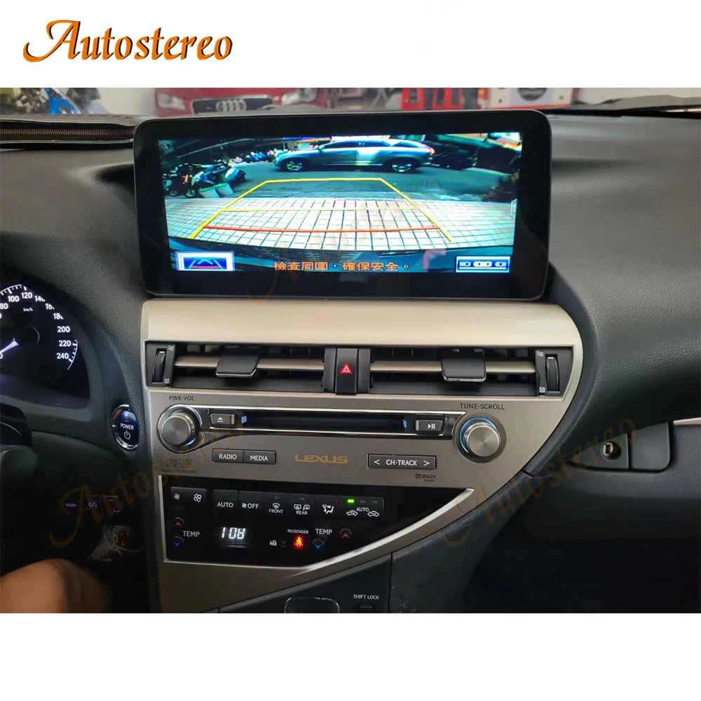 12.3 Dual System Qualcom Carplay Android13 For Lexus RX270 RX350 RX400 Car GPS Navigation