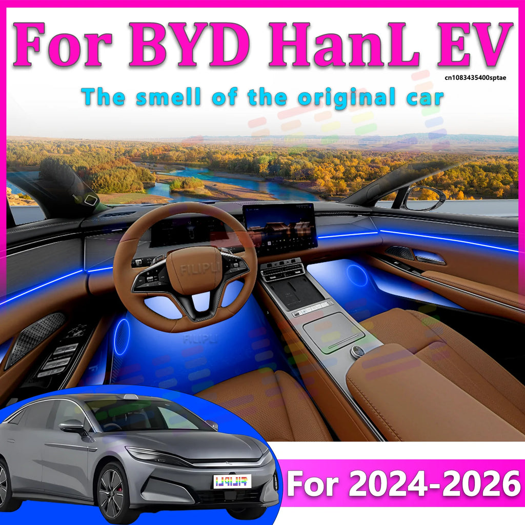 RGB - Ambient Light - for BYD 2024-2026 - App Control - Car Interior Lighting | AUTOKITSHOP