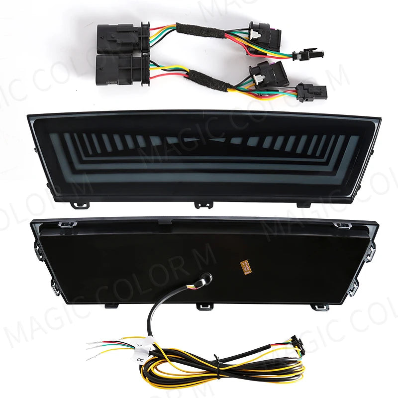 For Tesla Model Y 2019 2020 2021 2022 3-in-1 Functions Rear Running Light Brake Dynamic Ye | AUTOKITSHOP