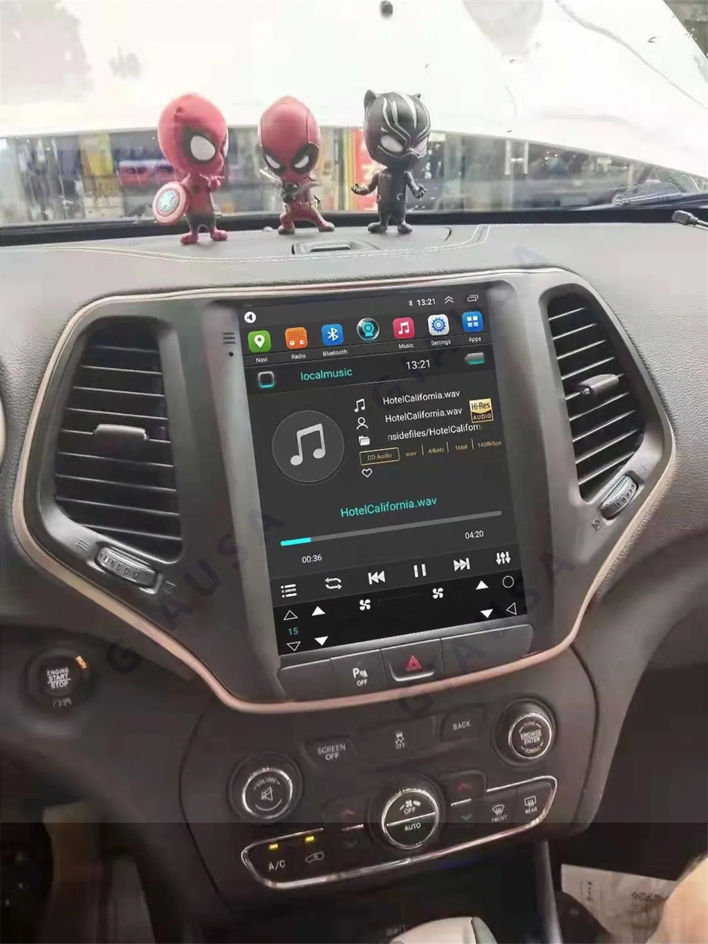 Android 13 8G+128G For Jeep Grand Cherokee 2014 2015 2016 2017 2018 Car Radio Multimedia P