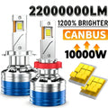 10000W H1 H4 H7 LED Headlight 22000000LM Led Canbus Car Lamps H11 H8 9005 9006 HB3 HB4 901