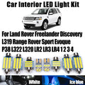 LED Interior Light Kit for Land Rover Freelander Discovery L319 Range Rover Sport Evoque P38 L322 L320 LR2 LR3 LR4 1 ...