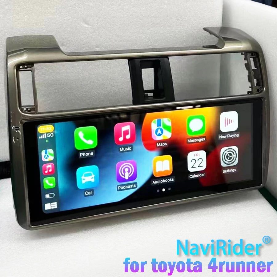 CarPlay Stereo Multimedia Player Navigation For TOYOTA 4RUNNER 2009-2023 12.3 Inch Android