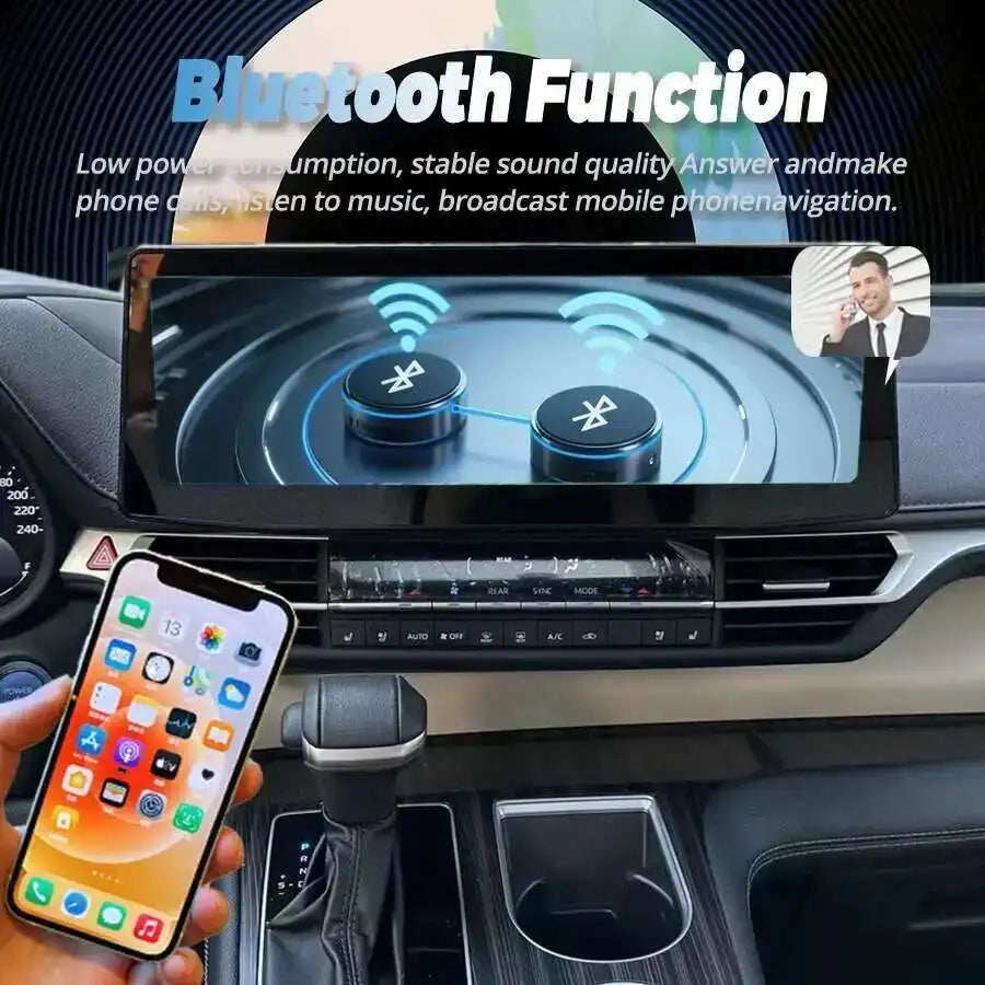 15.9inch 3K Screen For Toyota Sienna Gravia 2022-2025 Stereo Android Auto Car Multimedia P