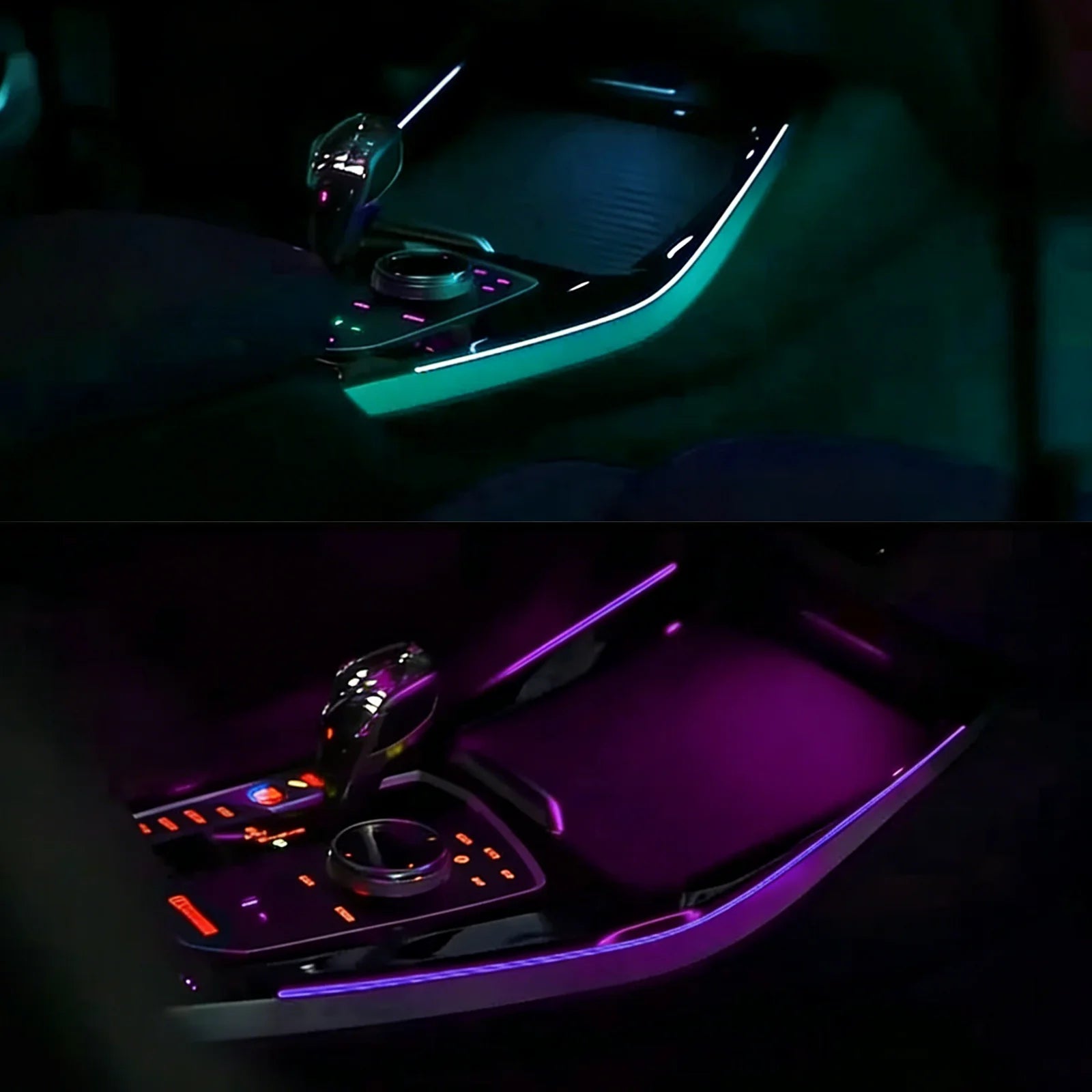 11 Colors - Ambient Light - for BMW IX3 X3 X4 2022-2024 - Car Interior Lighting