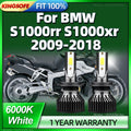 12V Motorcycle 120W H7 LED Headlight Bulbs 6000k For BMW S1000rr S1000xr 2009 2010 2011 20