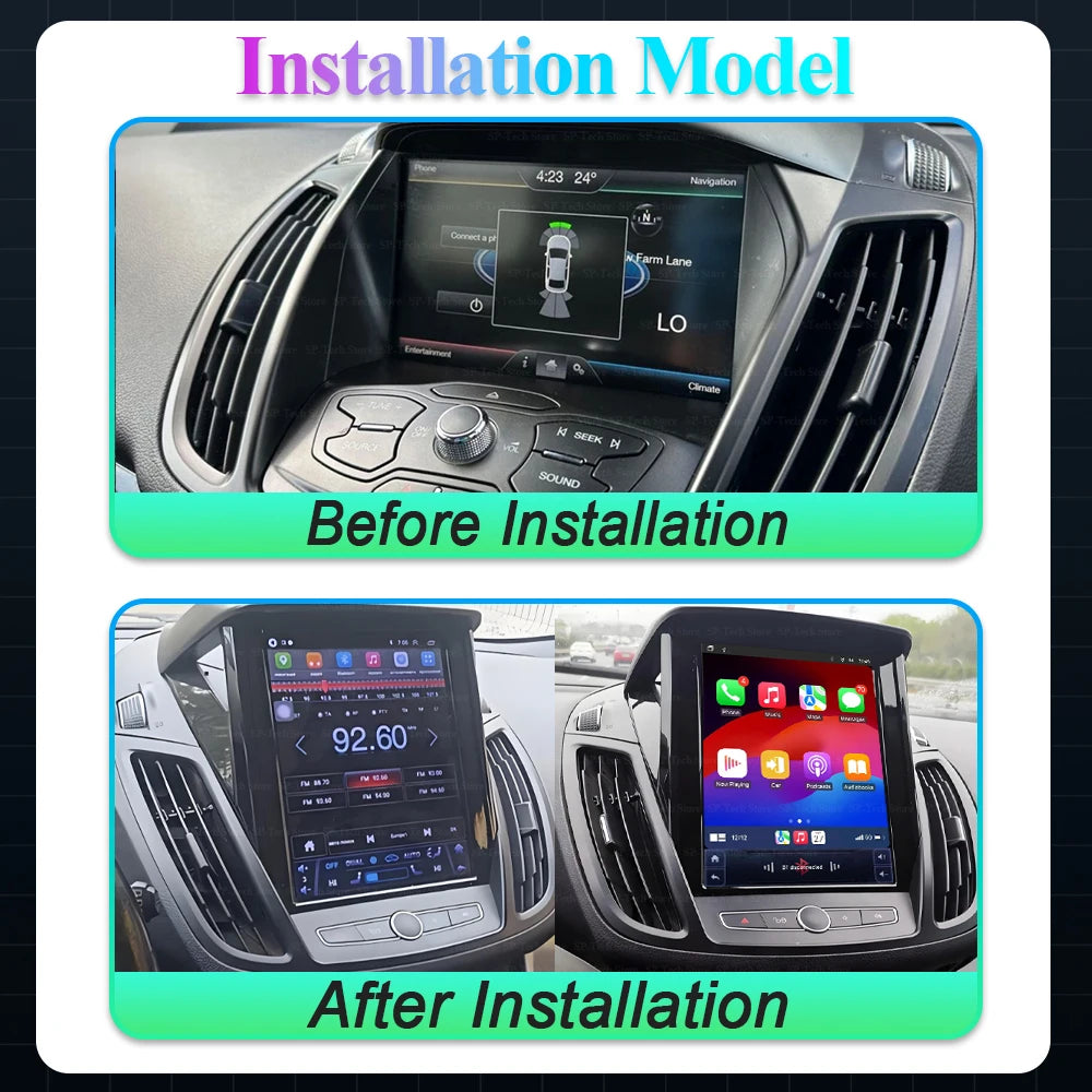 9.7 Inch Android 16 For Ford Kuga 2 Escape 3 2012-2019 Head Unit Navigation Car Gps Auto R | AUTOKITSHOP