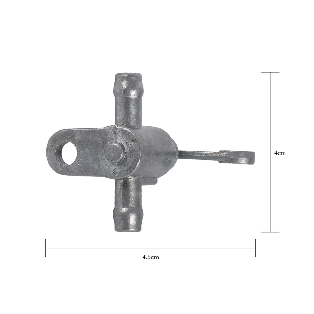 8mm 5/16 Inch Inline Motorcycle Fuel Tank Tap on/Off Petcock Switch for ATV Quad Buggy Dirt Bike - Automotive LED Light