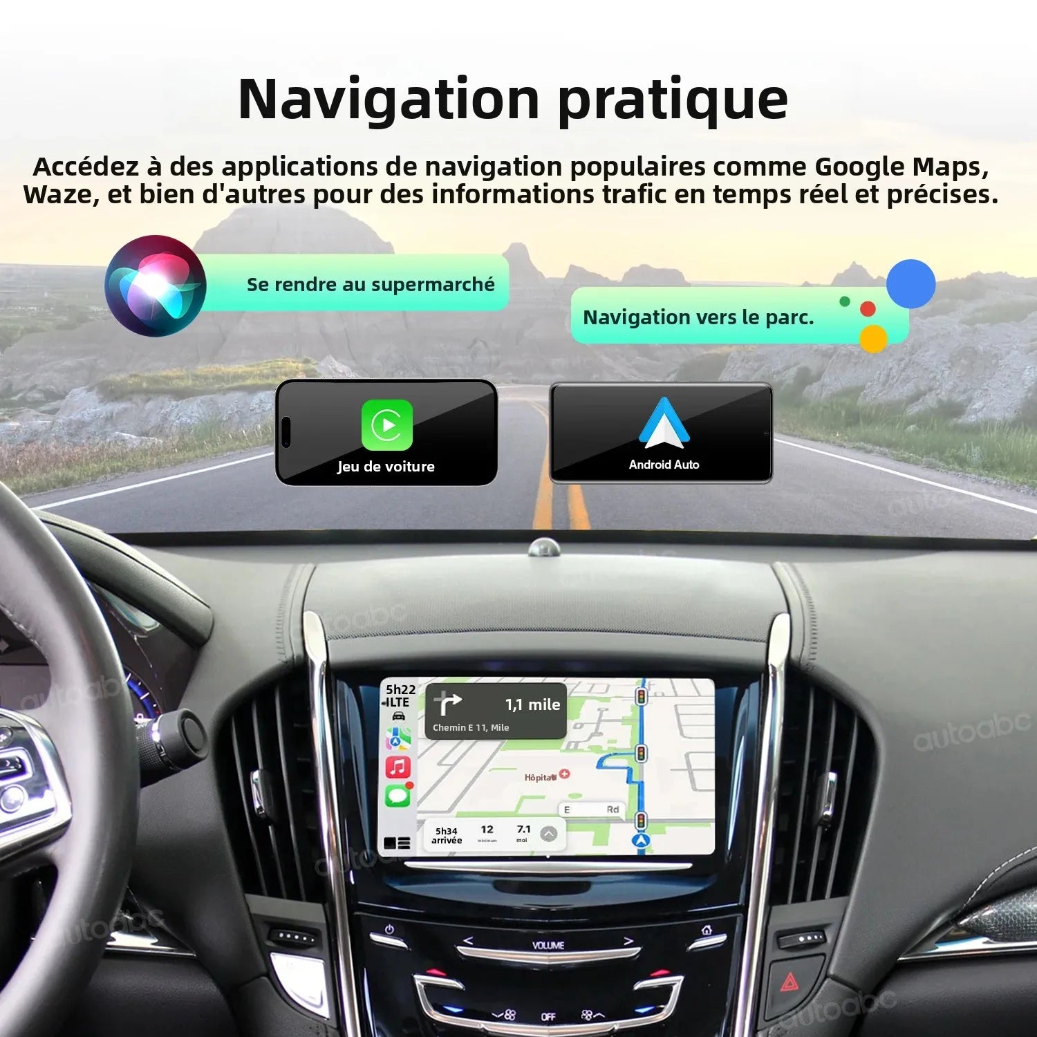 For Cadillac Buick GMC Sierra Chevrolet Wireless CarPlay 2014-2018 With HMI 2.0 Support OE | AUTOKITSHOP