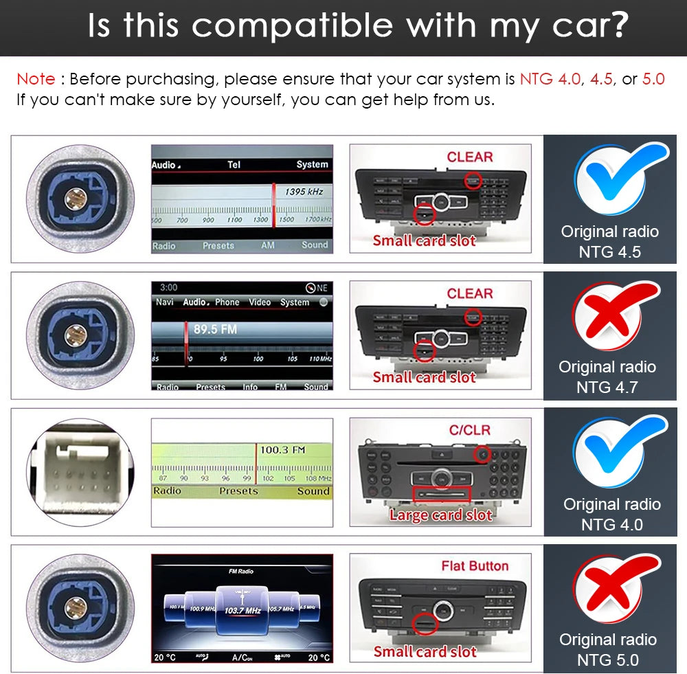 10.25INCH Car Radio Android 14 For Mercedes Benz GLK X204 Wireless CarPlay Auto Multimedia