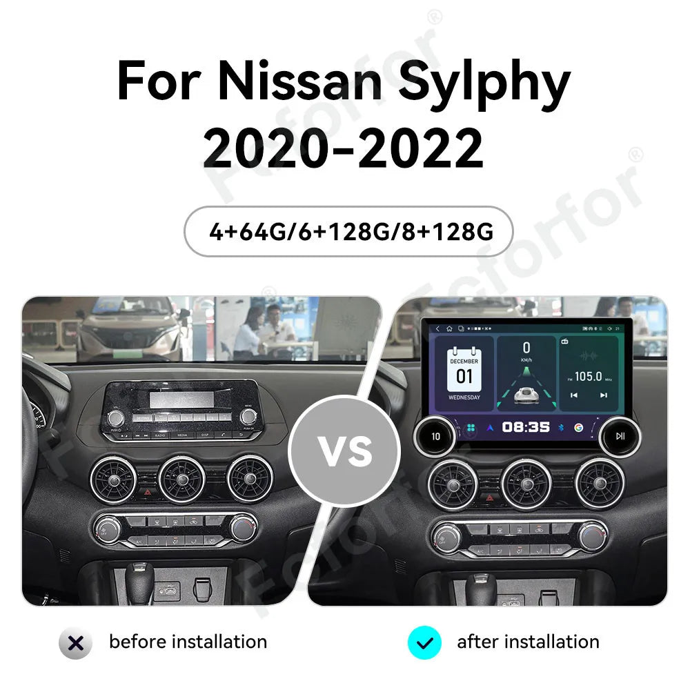 Elite Premium Modern 11.5 Inch Android 15 Full HD Touch Wireless CarPlay GPS Multimedia He