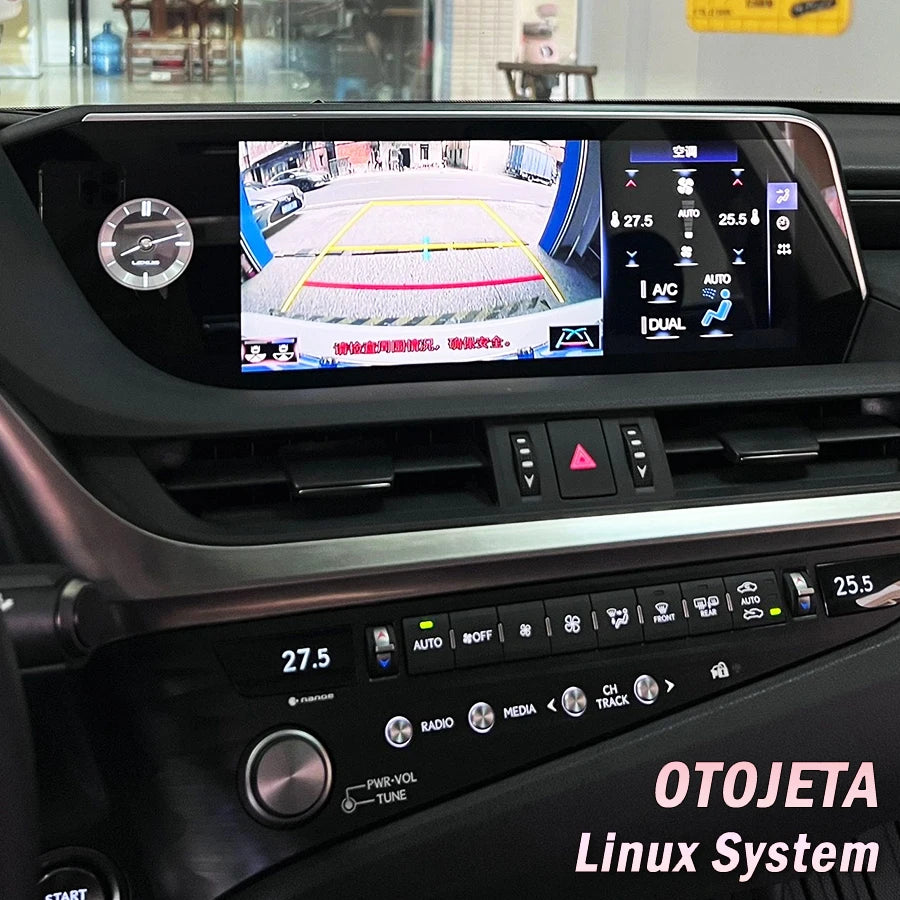 For Lexus ES ES300h ES350h ES300 ES330 ES350 2018 -2022 12.3inch Linux Car Radio Screen Ca