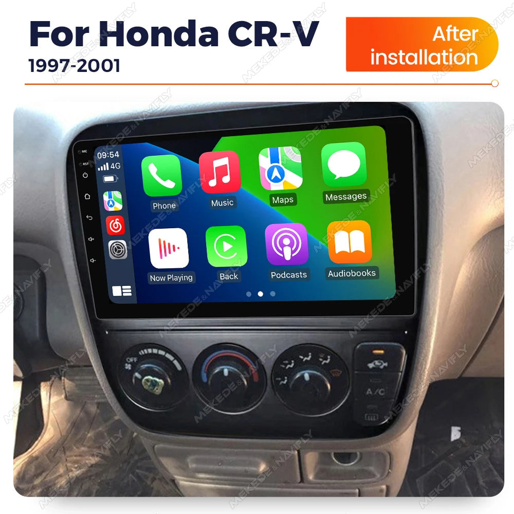 Android 14 Car Radio For Honda CRV CR-V 1997 - 2001 Autoradio Multimedia Player GPS Head U