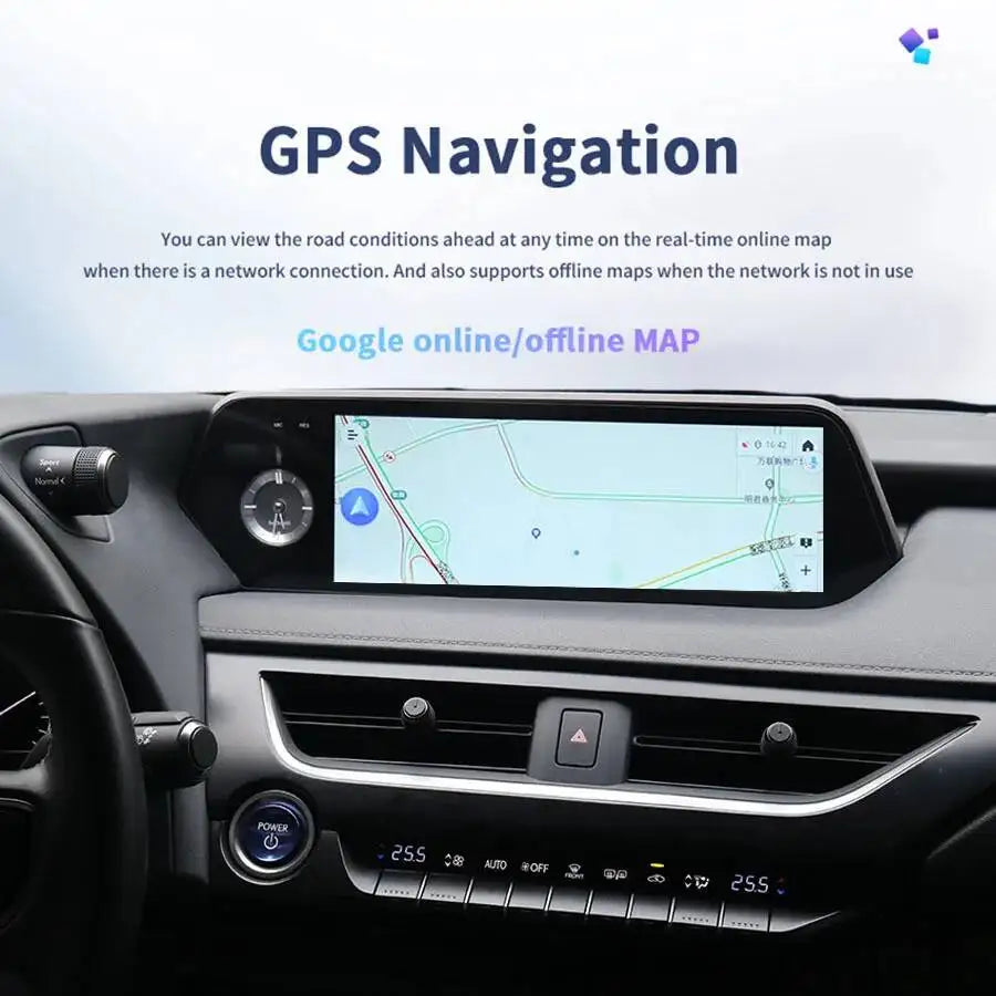 1920*720 Screen Car Radio CarPlay For Lexus UX260h UX200 UX250 2019 2020 UX UX250H Stereo